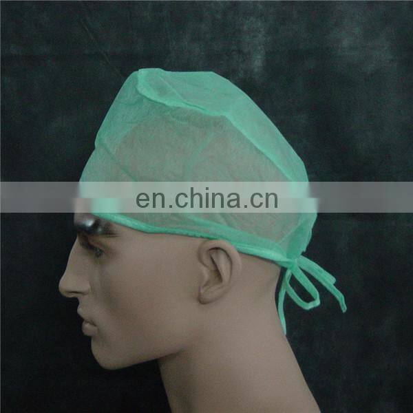 single use nonwoven PP operation cap for doctor