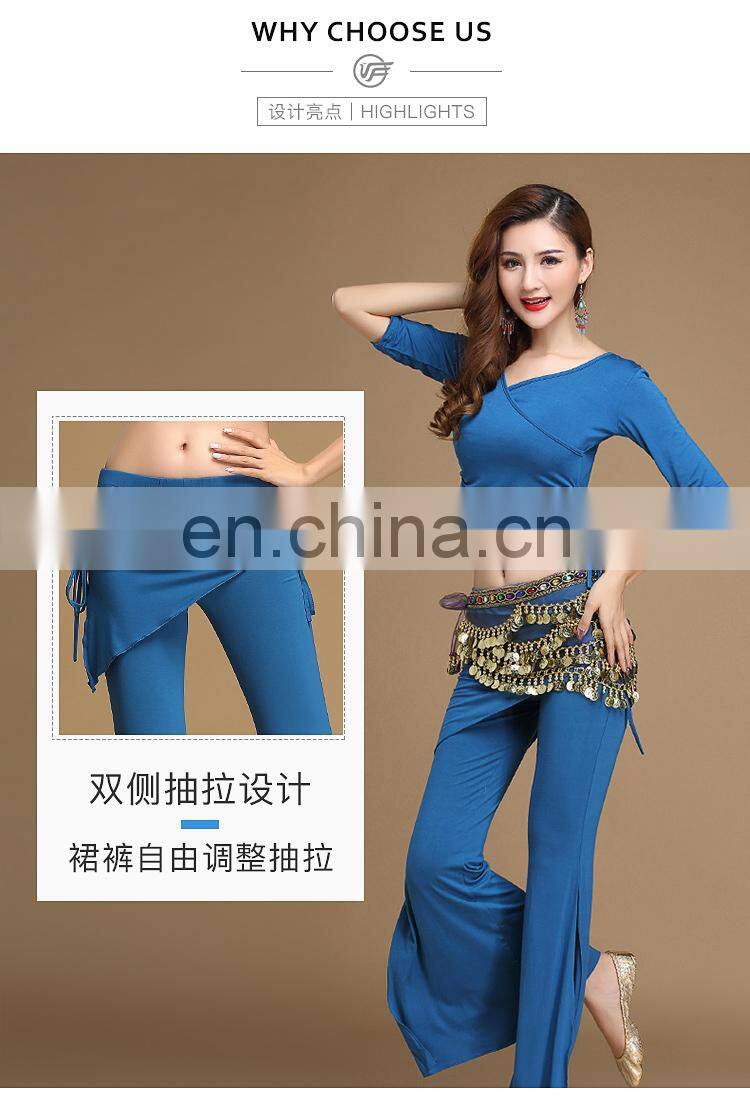 T-5181 Indian modal fabric lady belly dance costumes