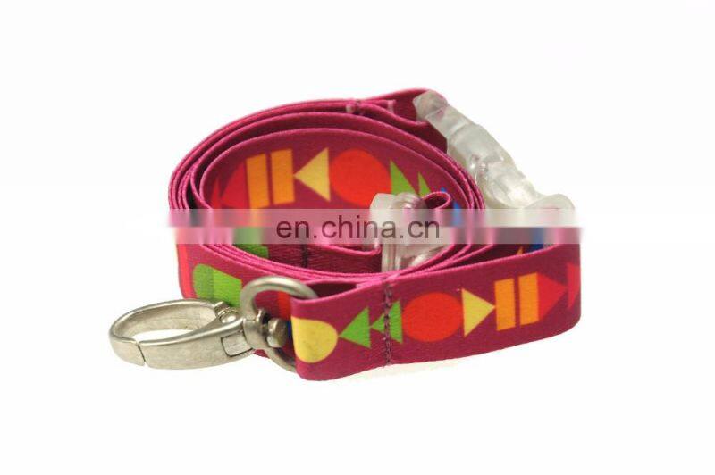 Heat transfer printing lanyard