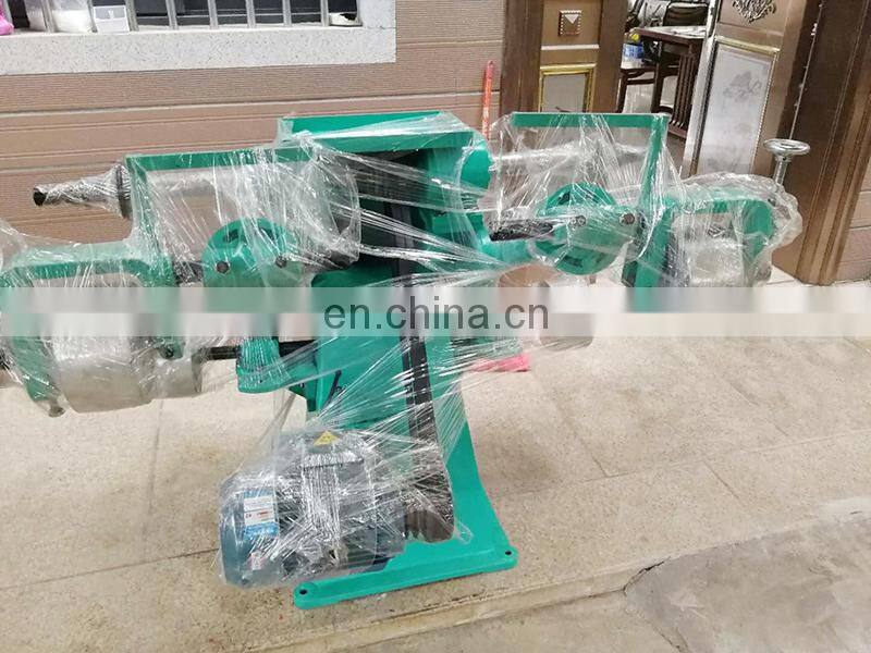 Semi auto belt sanding polishing machine