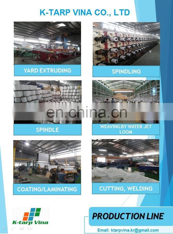 Heavy Duty Tarpaulin, High Density Woven Polyethylene and Double Laminated - 180g/sqm, Blue/Military Green