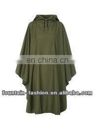embossed pvc rain poncho