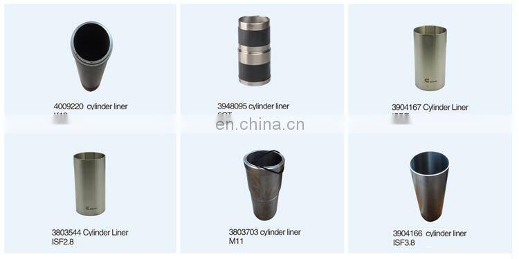 Cylinder liner price for engine spare parts 3007525 Cylinder liner price