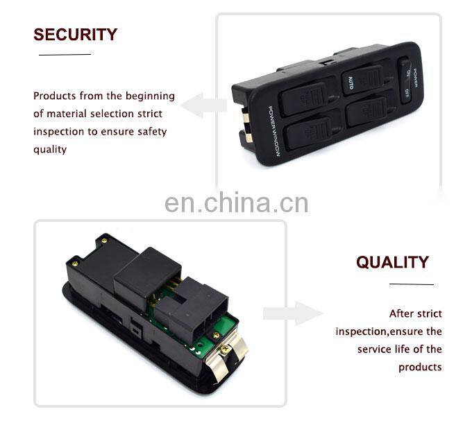 BS06-66-350B Electric Control Master Power Window Switch Front Left Hand Driver Side for Mazda BG 323