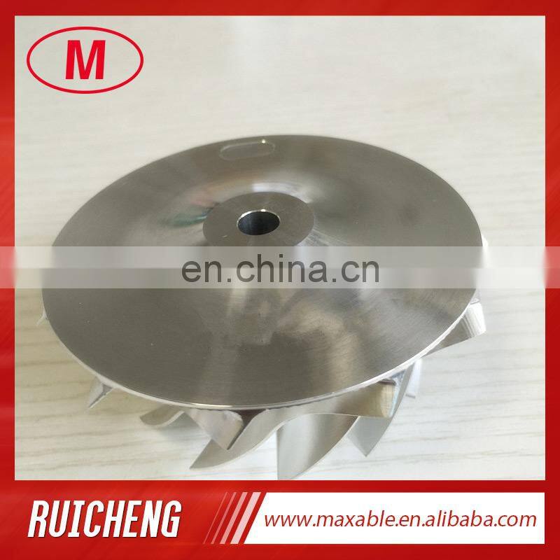 TD05H 20G reverse 52.56/68.01mm 11+0 blades 49179-43400 high performance Turbo milling/aluminum 2618/billet compressor wheel