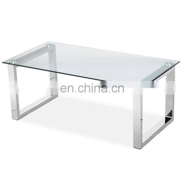 Rectangle tempered glass monitor stand computer