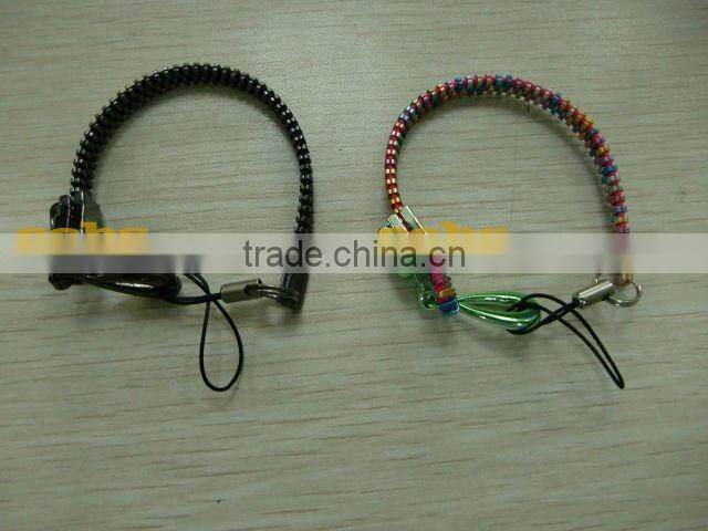 High Quality Y Teeth No.5 Fashion Bracelet metal Zipper