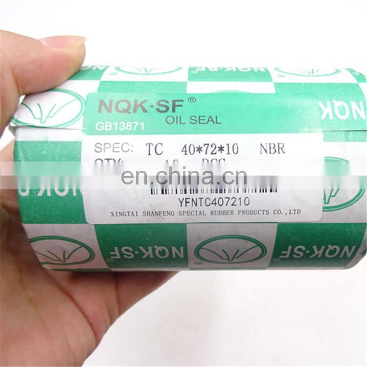 NQK SF TC 40x72x10 NBR o rings oil seals