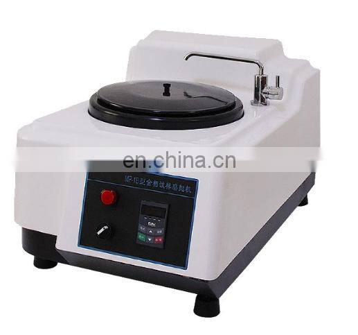 Single Disk Metallographic Specimen Grinding Polishing