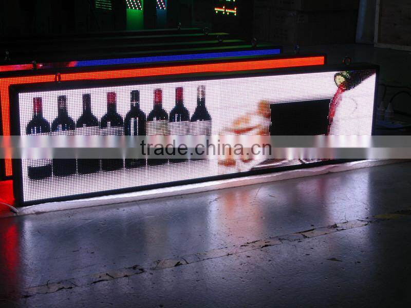 led progranmming indoor commercal signs for p5 indoor full color led display