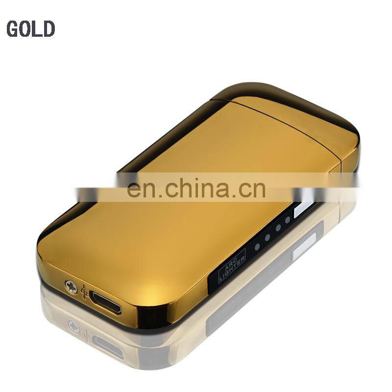 2019 High Quality electric dual arc usb lighter rechargeable