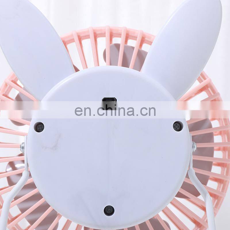 New hot-selling USB Plug Mini Portable Plastic Personal Cooling Cooler USB desk fan with cat ears