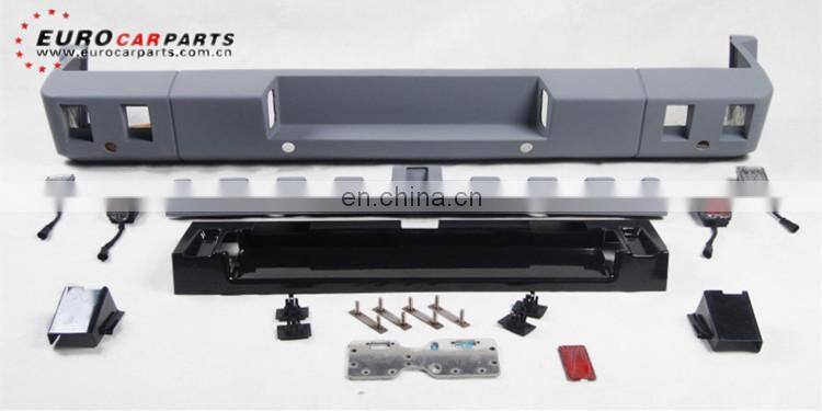 W463 rear bumper fit for G-class W463 G500 G550 G55 G63 to B-style pp rear bumper body kits wirh customer feedback