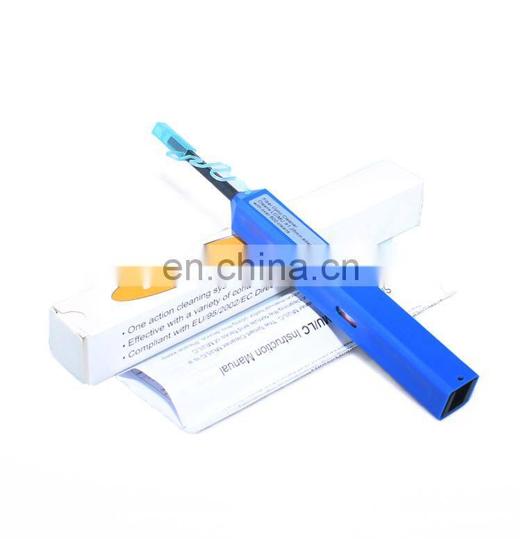 Fiber Optic Cleaner One Click Optical Fiber Cleaning Pen SC LC MPO 1.25mm 2.5mm Connector Ferrule Clean