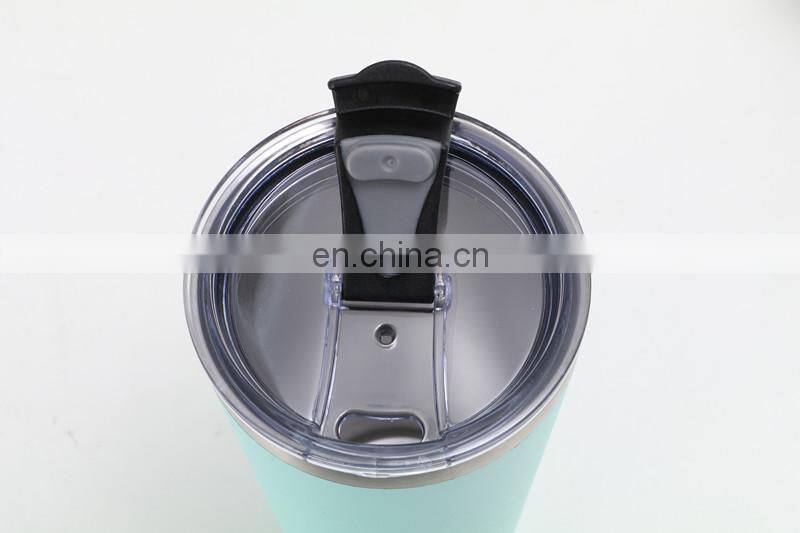 22oz blue Double wall Thermos cup Stainless Steel Vacuum Insulated Tumbler with lid