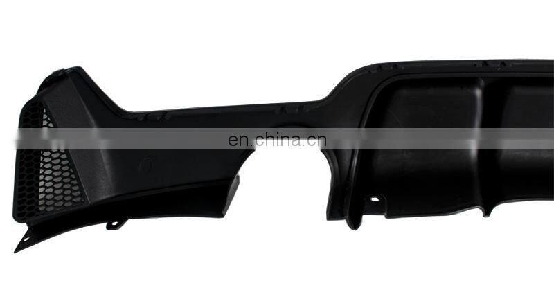 ABS material diffuser Dual tips rear bumper diffuser for BMW 4 series F32 F33 F36 M sport 2014-2019