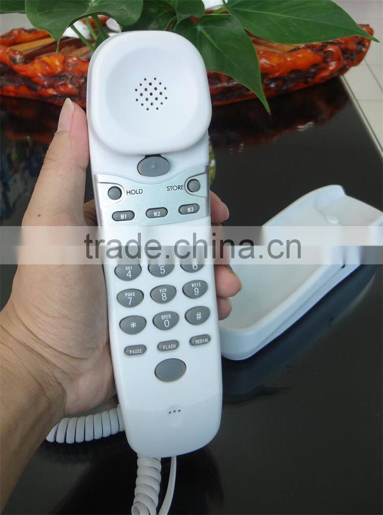Firm telephone housing analog cheeta corded telephones for home