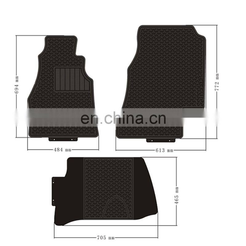 Full Set Car Mats Carpet Black Floor Mat Car Floor Mat For Sprinter 2006+