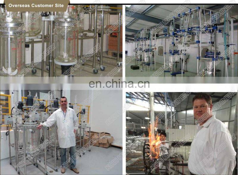 PGR Model Double Layer Jacket Glass Reactor