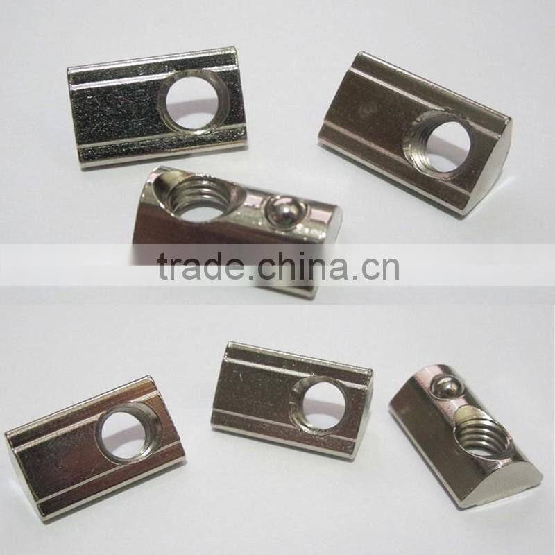 m6-40 m6-45 roll in t nuts with ball spring rivet nut raw cashew nut prices bolt nut