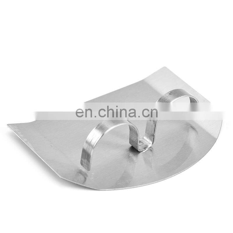 Stainless Steel Finger Guard Finger Hand Cut Hand Protector Knife Cut Finger Protection Tool Kitchen Cooking Knives Accessories