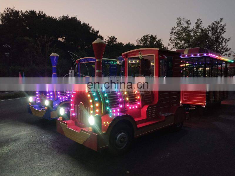 Hot on sale professional trackless train manufacturer and exporter tourist Trackless Train