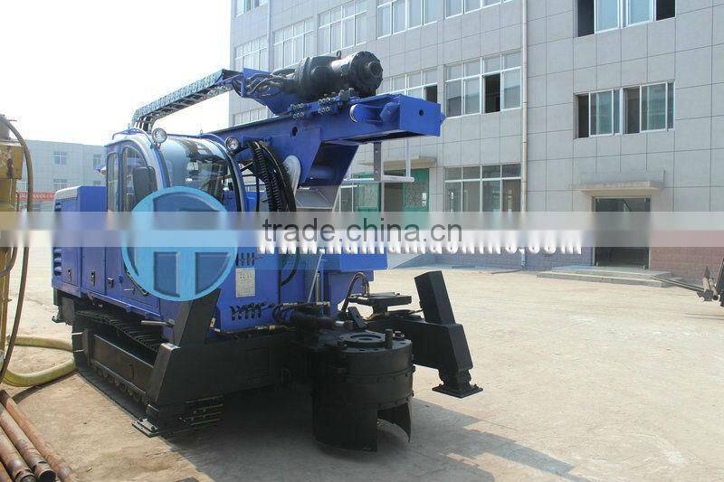 Pore forming fast!Strong drill ability!Easy to operate!hydraulic system! HF300Y Foundation of Buildings Drilling Rigs