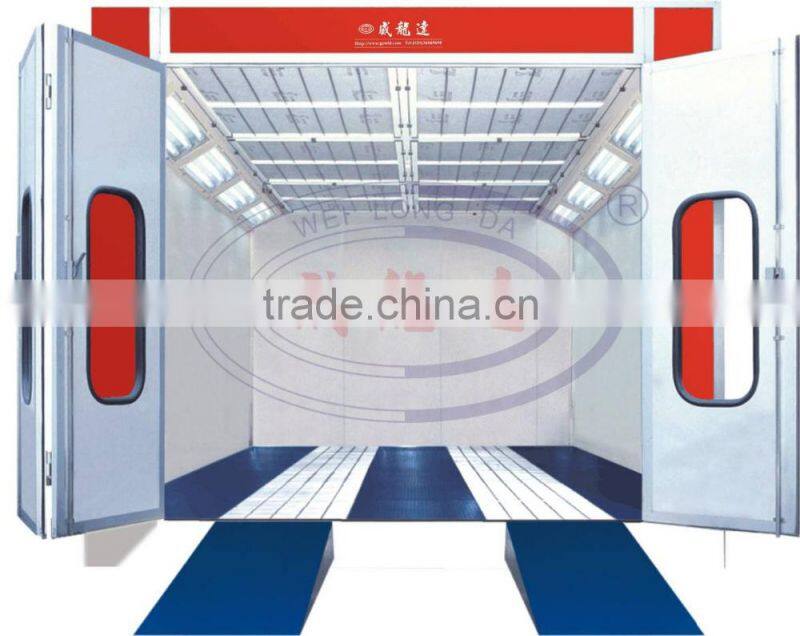 WLD7100 Common Car Spraying Booth, Car Baking Booth, WLD7100 Car Paint Booth
