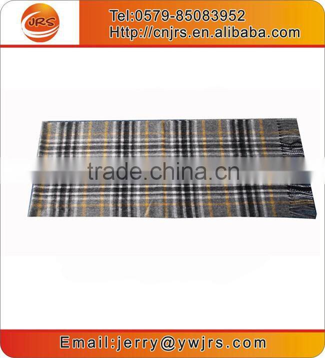Wholesale 100% wool scarf/fashion men scarf/winter wool scarf