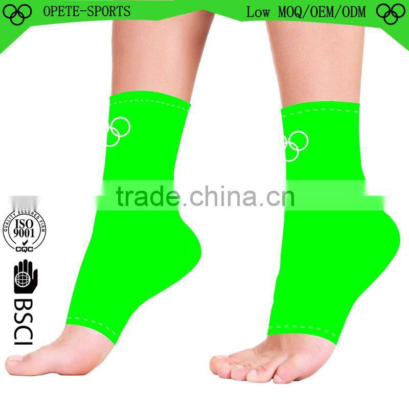 Ankle Support Brace Elastic Compression Wrap Sleeve Sports Relief Pain