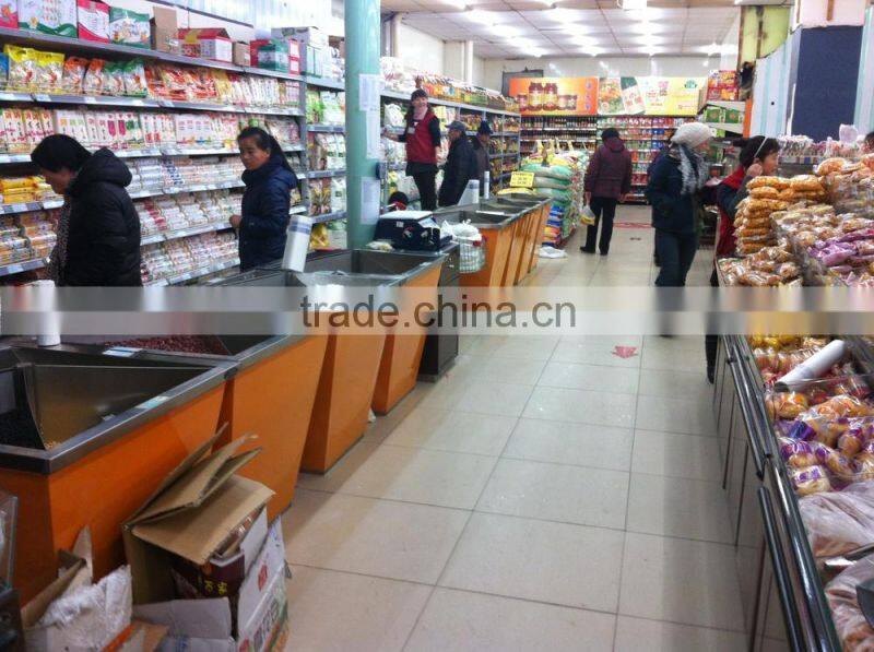 Supermarket foodstuff rice container