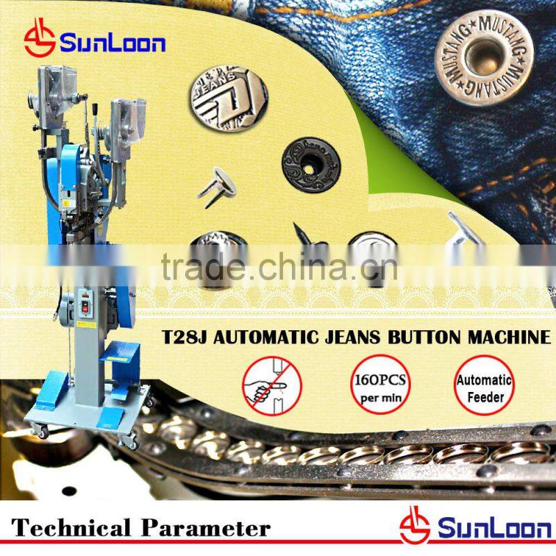 Wholesale promotional plating finishing jeans button machine
