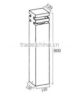 2014 New Product 3W garden light housing LED garden light