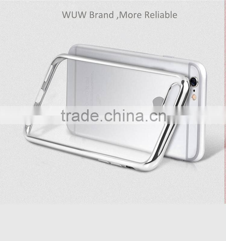 for iphone 2016 tpu electroplate with high quality and small MOQ