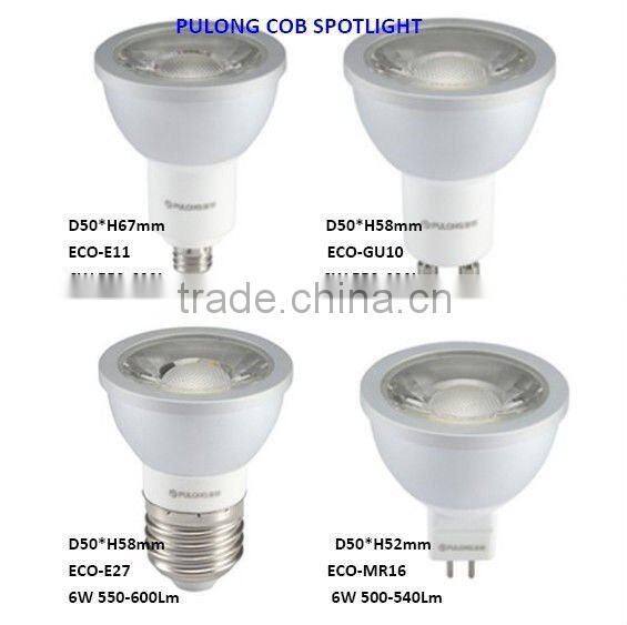 cob gu10 led dimmable spotlight halogen lamp 220v 50w
