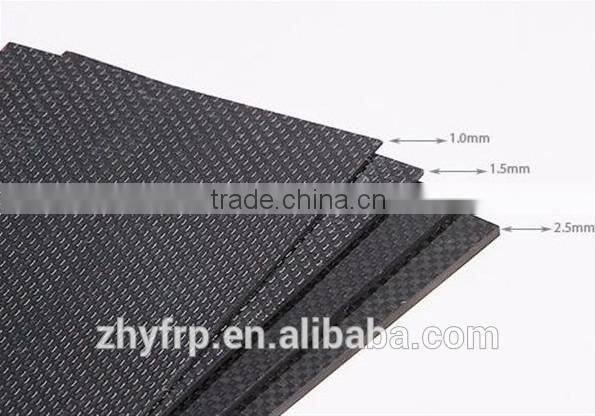 High Gloss Carbon Fiber Sheet,Plate(0.2-2mm)