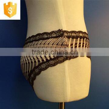 Lace mesh lady sex panty/hot women transparent panties