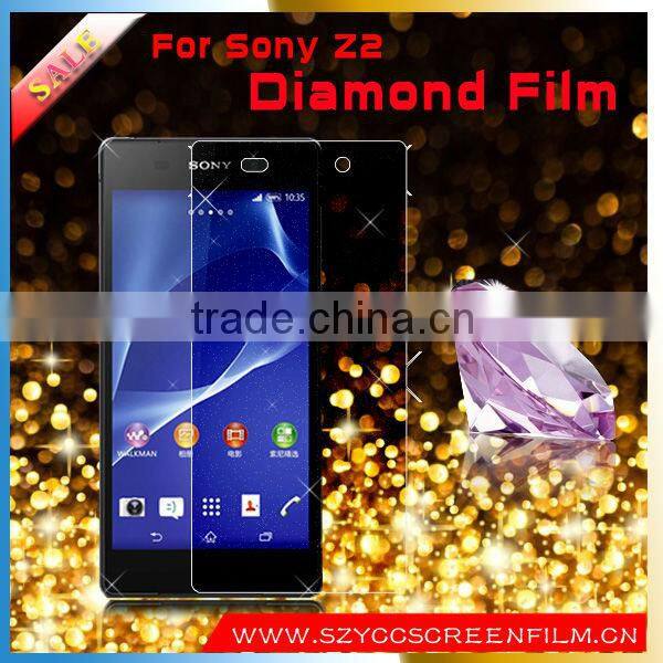 For Sony Xperia Z2 Diamond Screen Films with Small Quantity Order