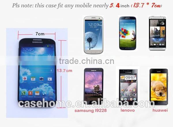 Universal Leather Phone Case for Huawei P9 , For Samsung Galaxy J3 Wallet Case