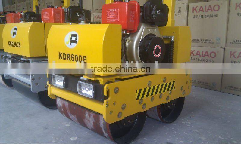Double Drum Vibratory Hand Roller Compactor with diesel engine KA186FAE