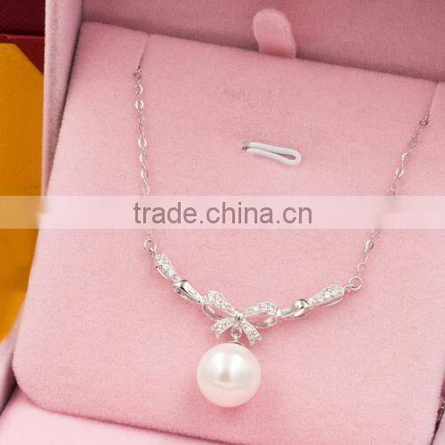 hot sale silver925 jewelry freshwater pearl necklace for female