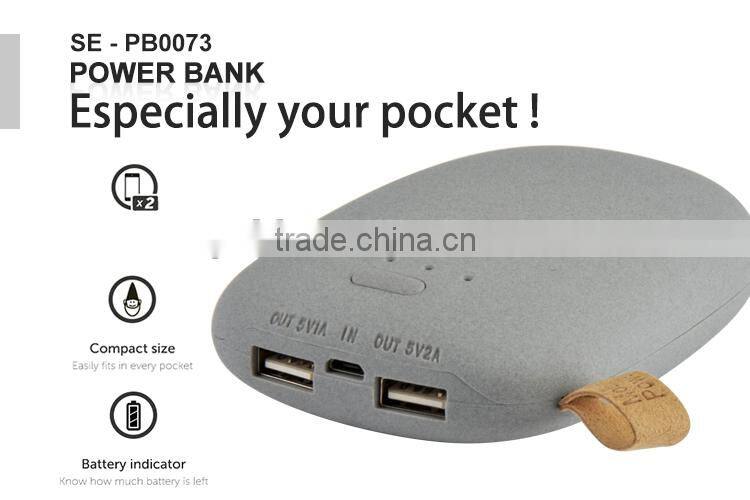 Portable Power Bank Brilliant External Battery Pack Portable Charger for Smartphone