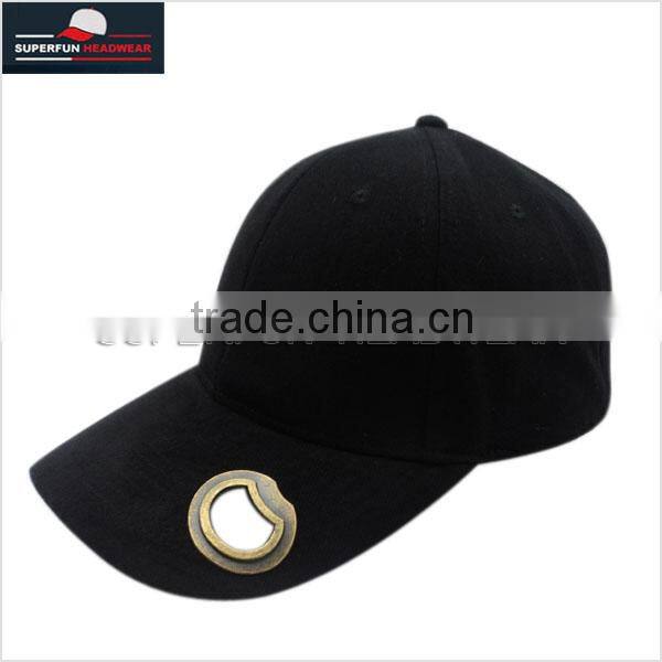 2014 factory supply custom bottle opener baseball cap