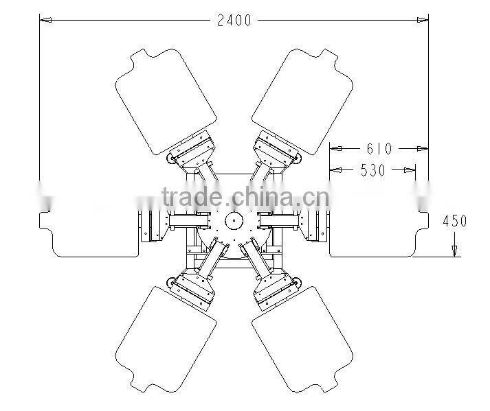 Multicolor 6 Color & Page and Screen Printer Aluminum Plate Type manual silk screen printer with all screen printing kits