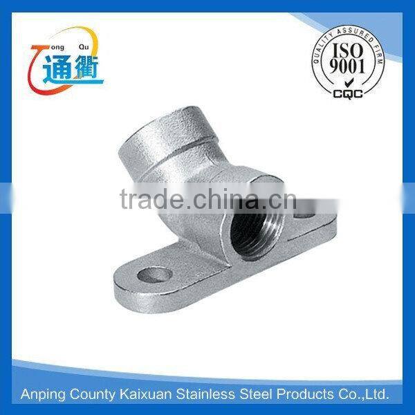made in china threaded casting stainless steel pipe fitting eblow