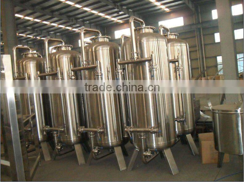 Pre-water treatment Quartz Sand filter water treatment equipment