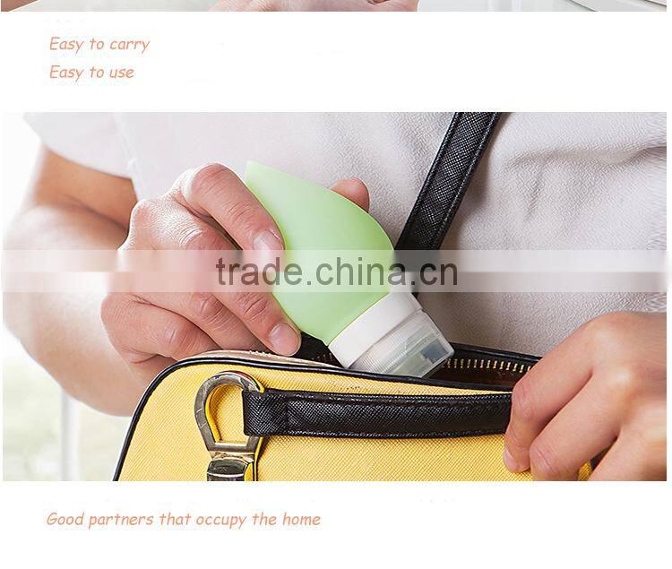 Mini fashion silicone bottle tube package,Beautiful and portable silicone bottle tube