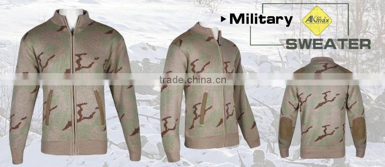 Comfortable And Durable Military Camouflage Sweater From AKMAX