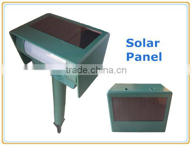 Solar Ultrasonic Powered Mole Repeller/Rat Repellent/Mice Repeller
