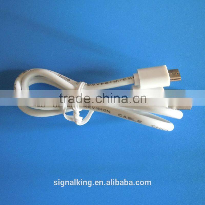 Factory Wholesales UL Certified Colorful Micro USB Cable Wires And Cables Electrics USB Charger Cable For Smart Phone 50CM